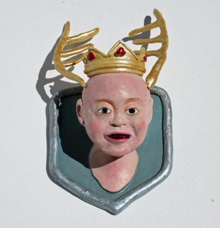 Baby King Ming, polymer clay 6h x 3.25w (Cooper collection)